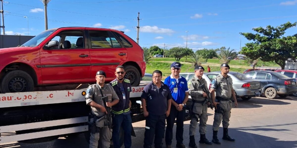 Ação conjunta AGR/ANTT resulta em 5 apreensões de veículos no Entorno de Brasília