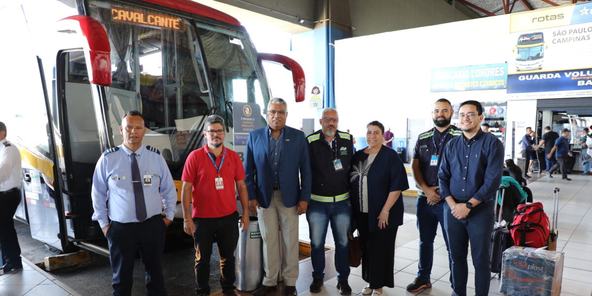 AGR acompanha viagem inaugural da nova linha de ônibus Goiânia a Cavalcante
