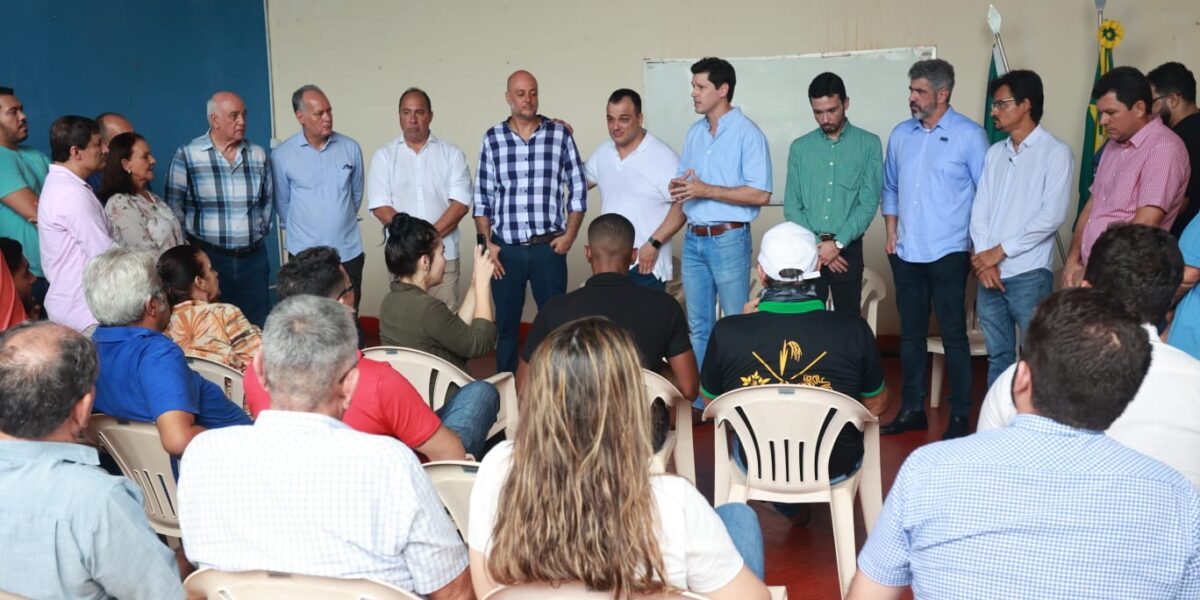 Daniel Vilela articula parcerias para expansão da produção de arroz irrigado no Vale do Araguaia
