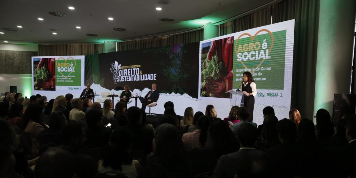 Gracinha Caiado destaca avanços do Goiás Social no campo, durante Congresso de Direito e Sustentabilidade, em Salvador