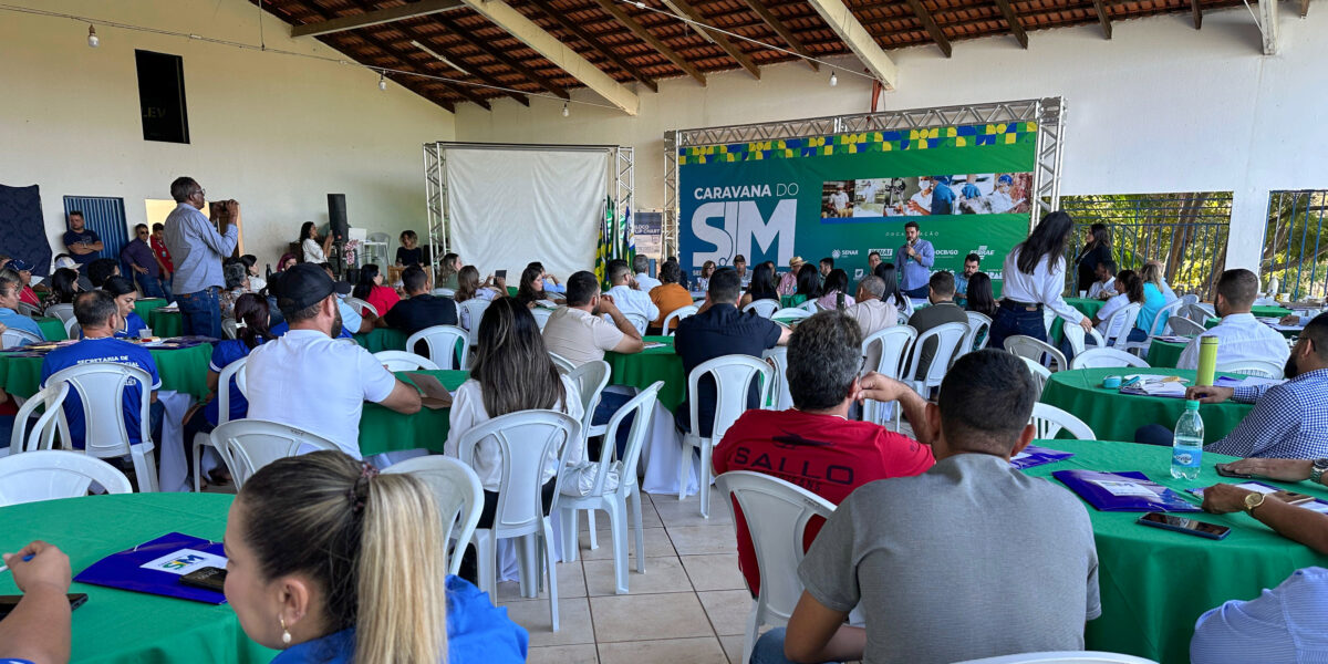 Nova Crixás sedia 2ª edição da Caravana do SIM