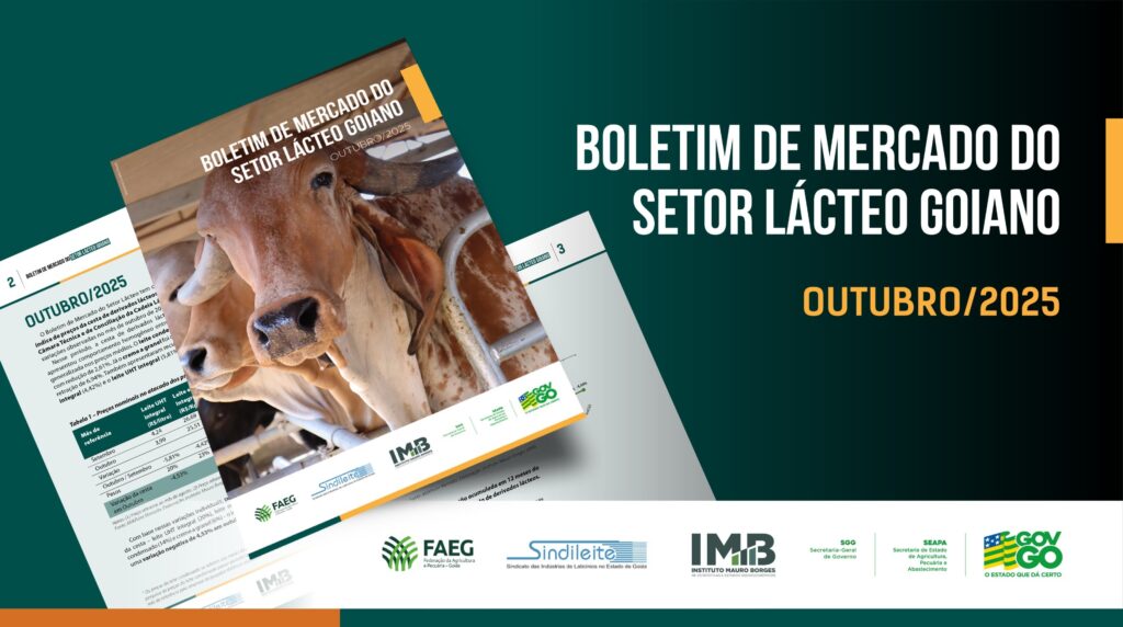 Cai preço dos derivados lácteos em Goiás, revela boletim da Seapa de outubro de 2025