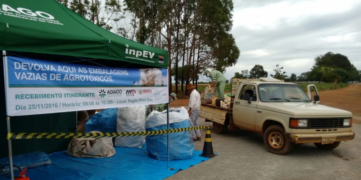 Regional Rio Corumbá realiza recolhimento de embalagens vazias de agrotóxicos