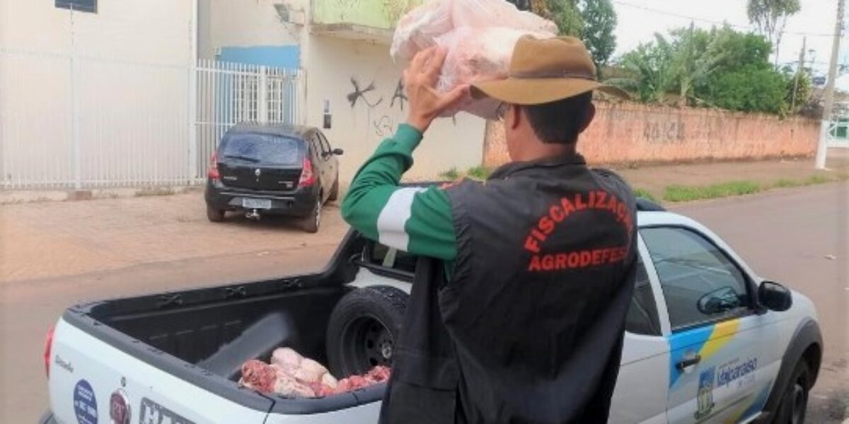 Operação de combate à carne clandestina apreende e inutiliza seis tonelads de produtos em Valparaíso