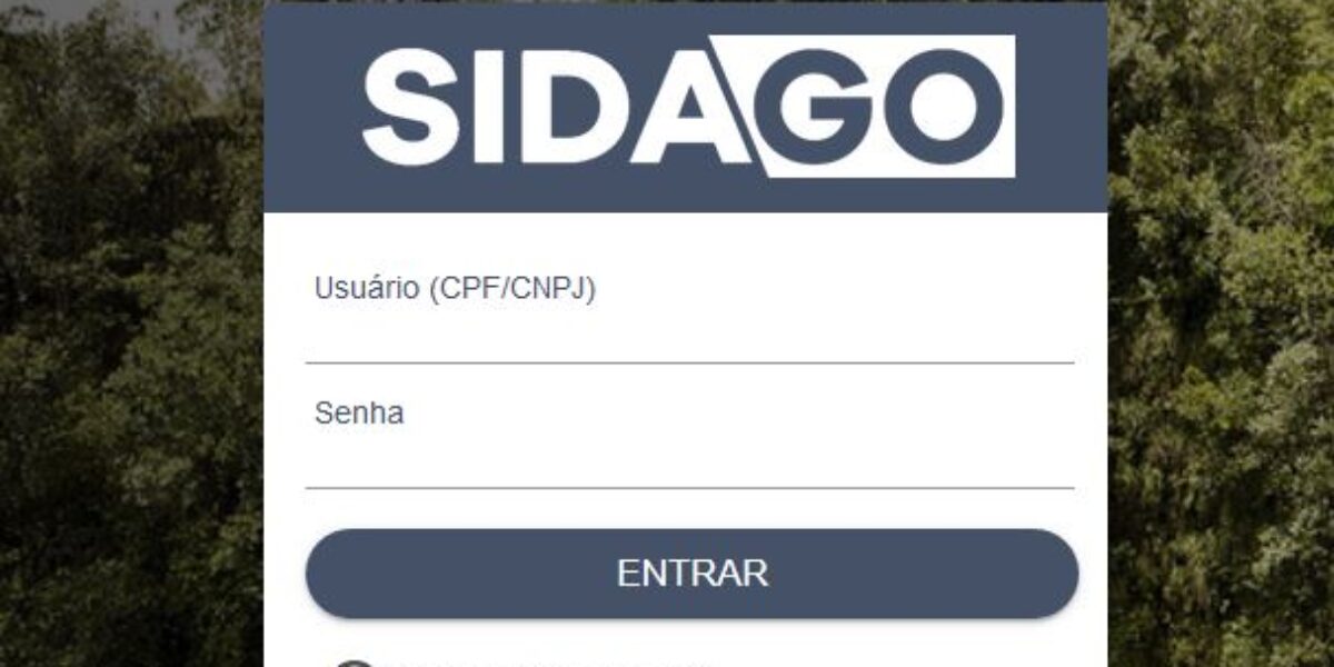 Auxílio ao Uso do Sistema SIDAGO