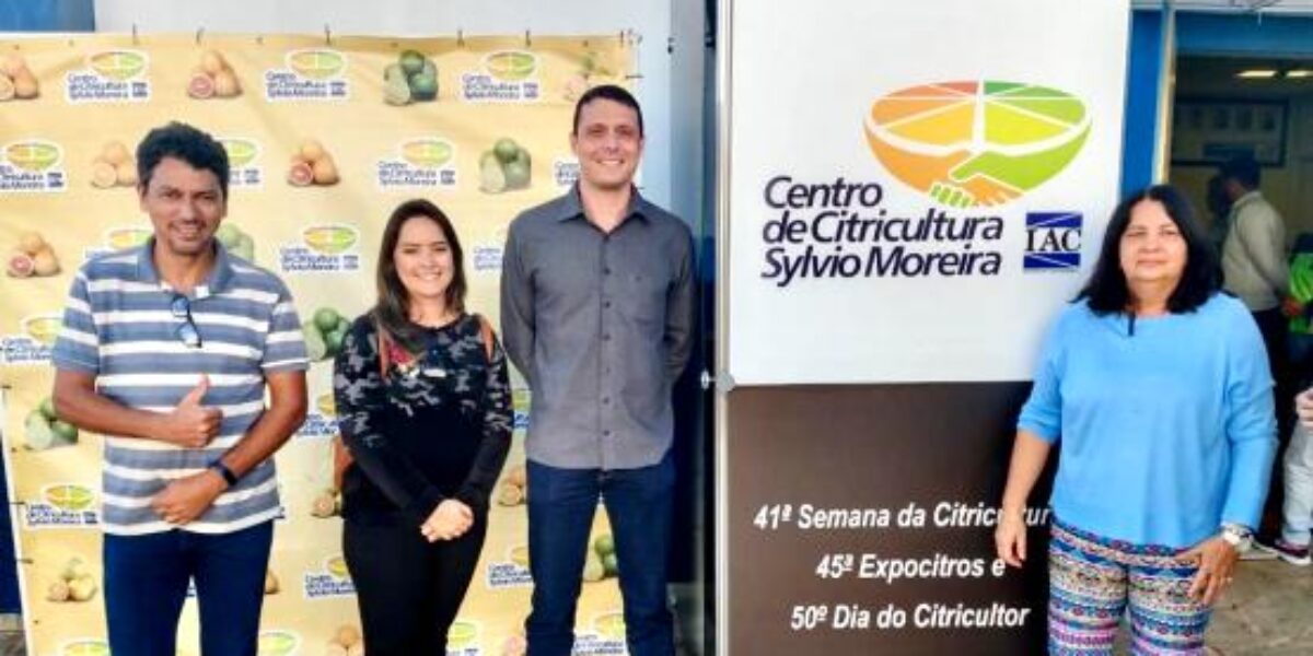 Técnicos da Agrodefesa participam da Semana de Citricultura em Cordeirópolis/SP