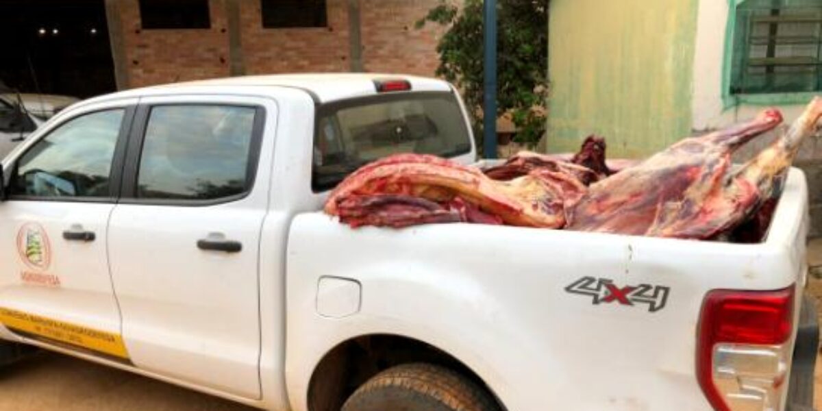 Carne imprópria para consumo é apreendida em Rianápolis pela Agrodefesa, Ministério Público e Polícia Civil   