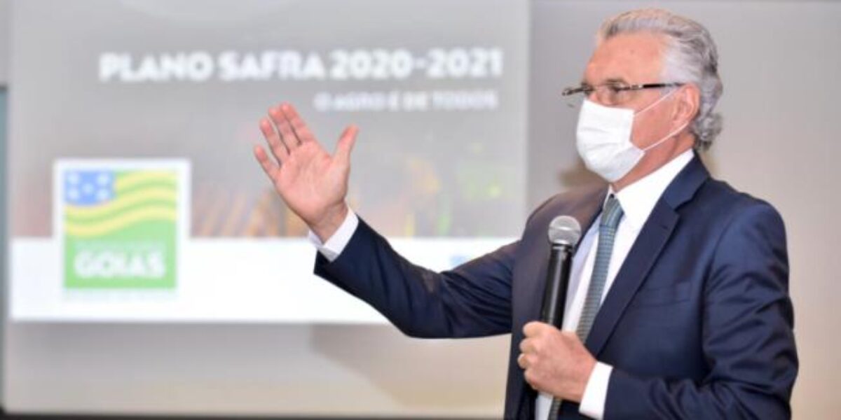 Governador Ronaldo Caiado lança Plano Safra 2020/2021 e diz que retomada da economia será pelo agronegócio