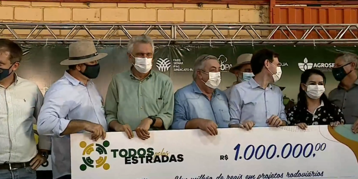 Agrodefesa, Governo de Goiás e entidades parceiras realizam a abertura da colheita da soja.