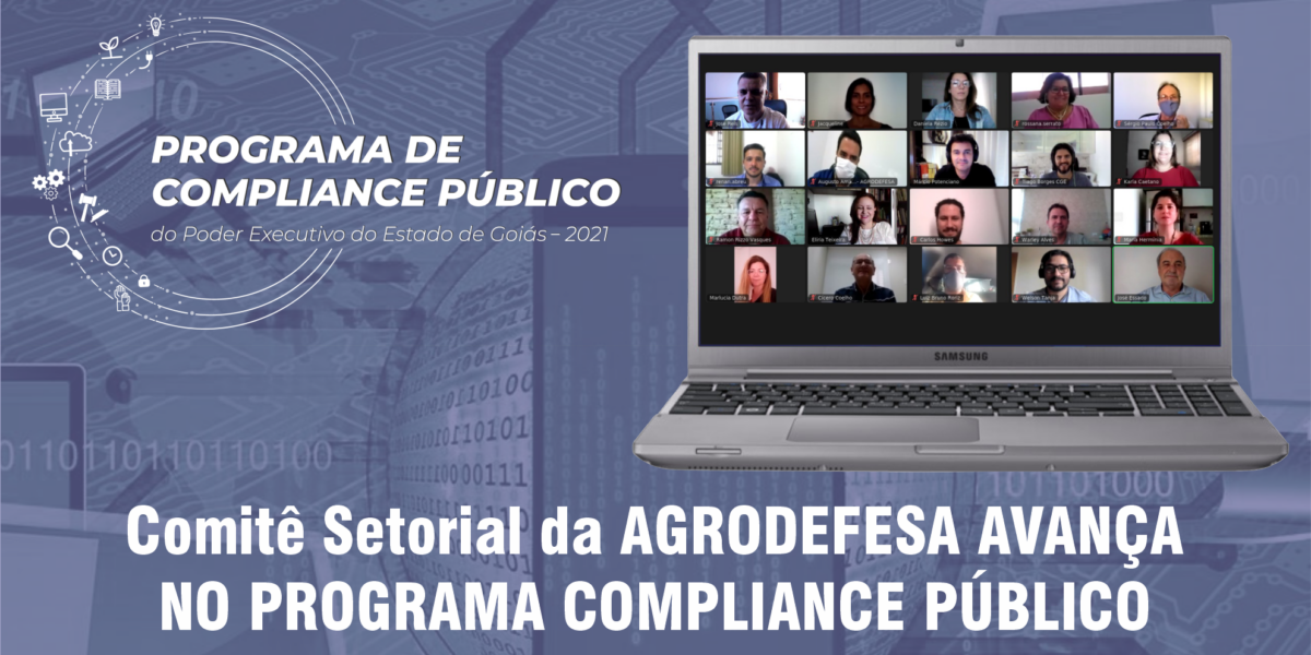 Comitê Setorial da Agrodefesa avança na implementação Programa de Compliance Público, com a capacitação de servidores.