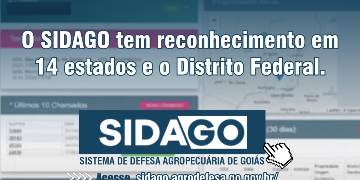 Governo de Goiás abre Sistema de Defesa Agropecuária (Sidago) a outros Estados