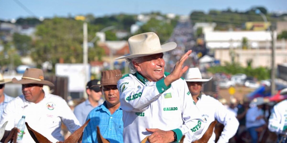 Em Iporá, governador Ronaldo Caiado participa do Encontro de Muladeiros e lança Passaporte Equestre