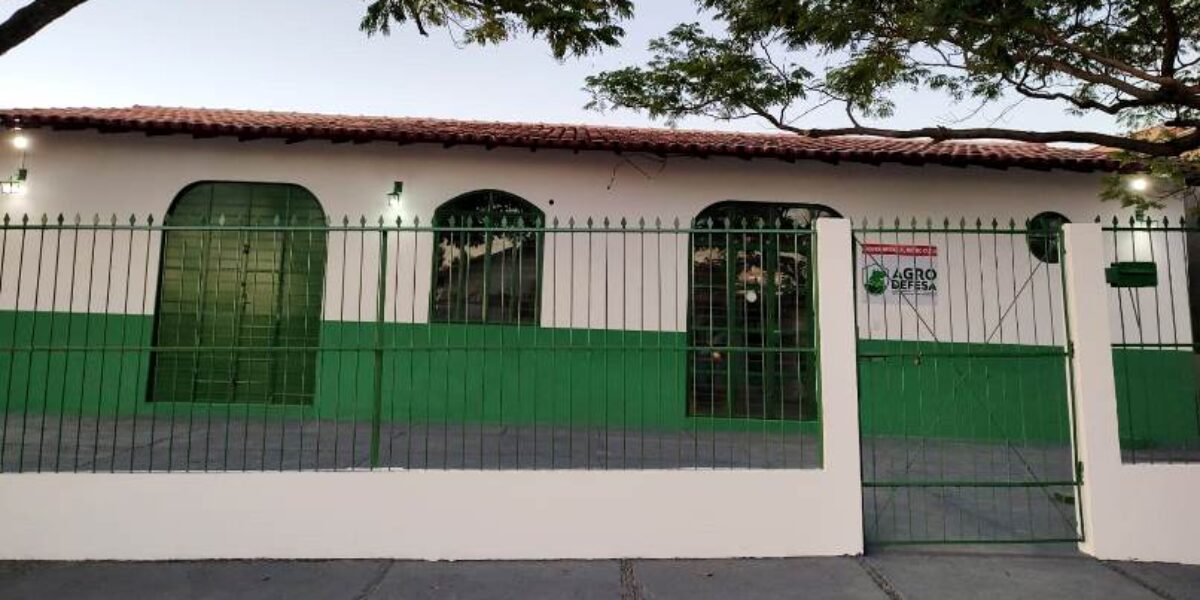 Agrodefesa conclui reforma da sede da Unidade Regional em Porangatu