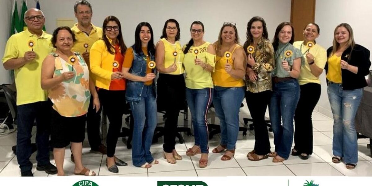 Sesmt e Cipa da Agrodefesa conscientizam servidores sobre importância da campanha Setembro Amarelo