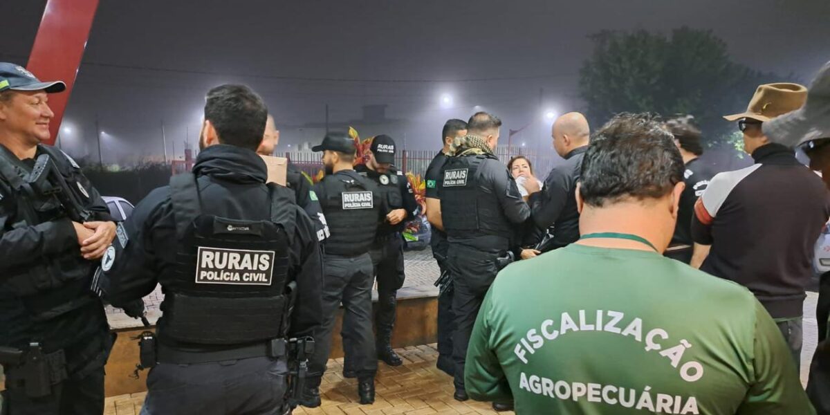 Agrodefesa e Polícia Civil realizam Operação Paper Ox com foco em movimentações ilegais de rebanho bovino em Goiás