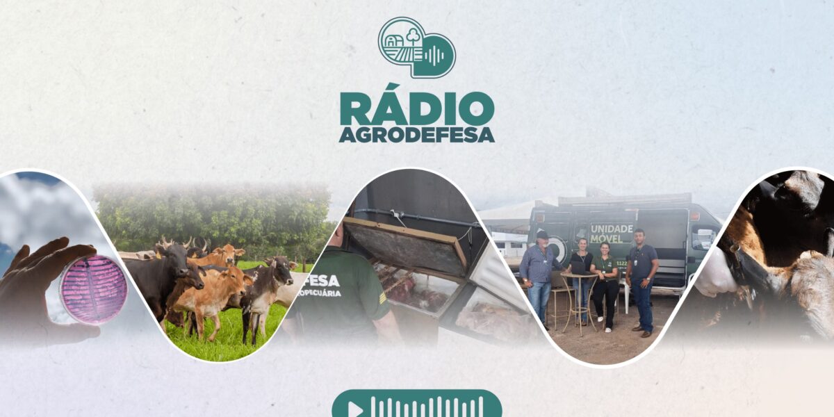 4ª edição da Rádio Agrodefesa destaca bioinsumos e vacinas obrigatórias para bovinos, bubalinos e equinos