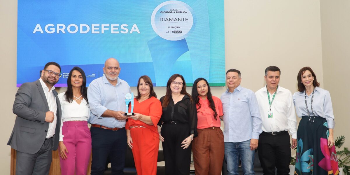 Agrodefesa recebe Selo Diamante em Ouvidoria Pública no Programa de Compliance