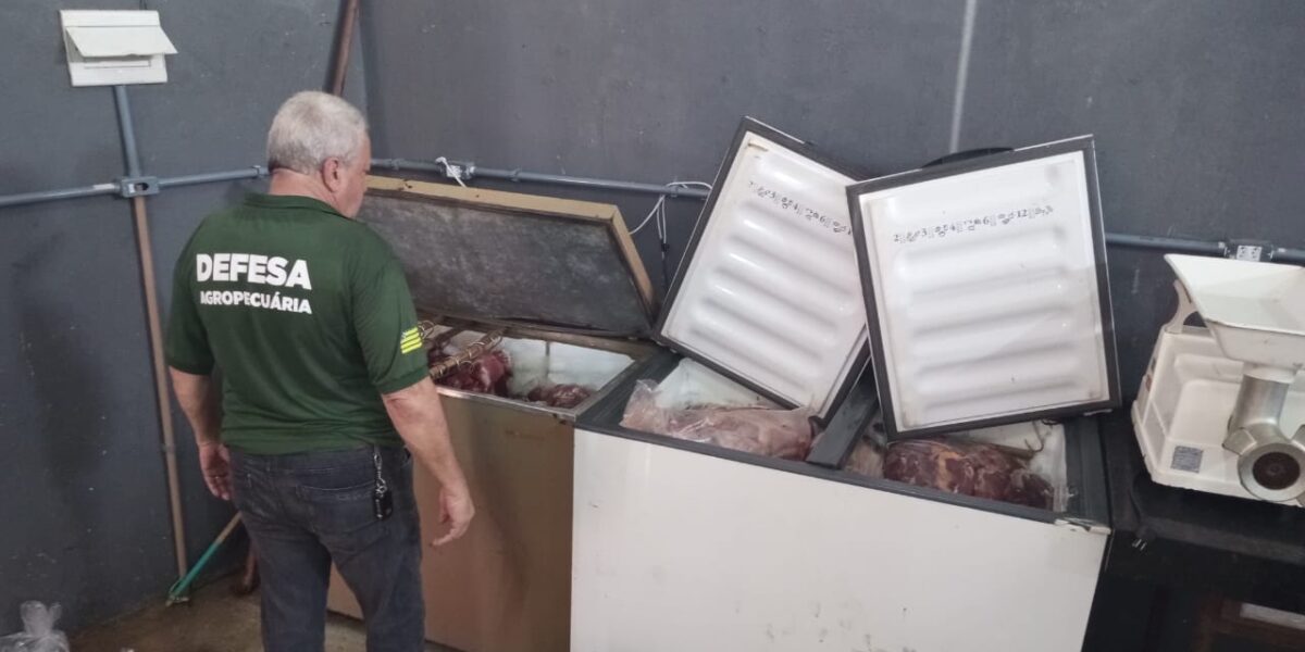 Agrodefesa confirma que carne apreendida em fábrica clandestina de Anápolis era de origem equina