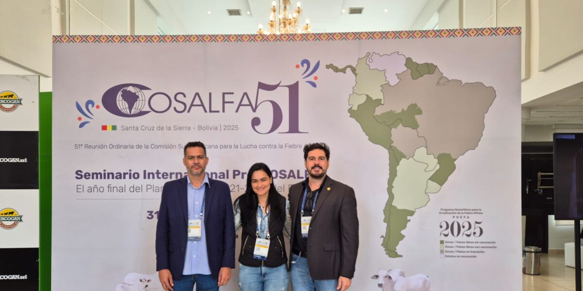 Agrodefesa participa da 51ª Reunião Ordinária da Comissão Sul-Americana de Luta Contra a Febre Aftosa, Cosalfa-51