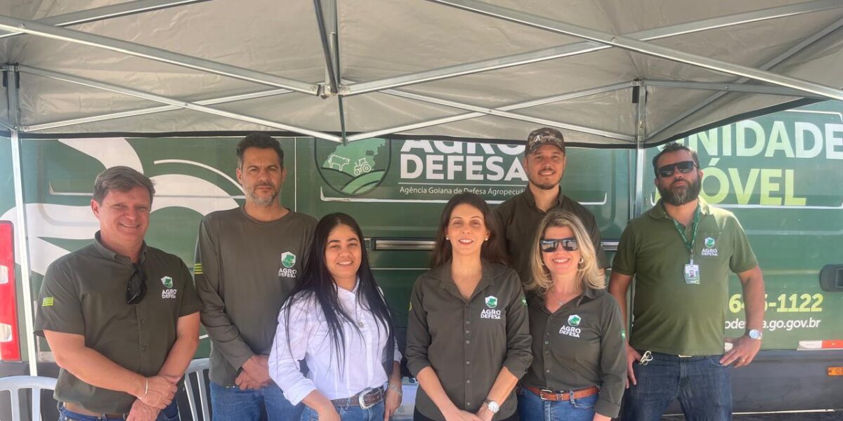 Agrodefesa participa da Feira do Empreendedor em Posse (GO), com ações de orientação e educação sanitária