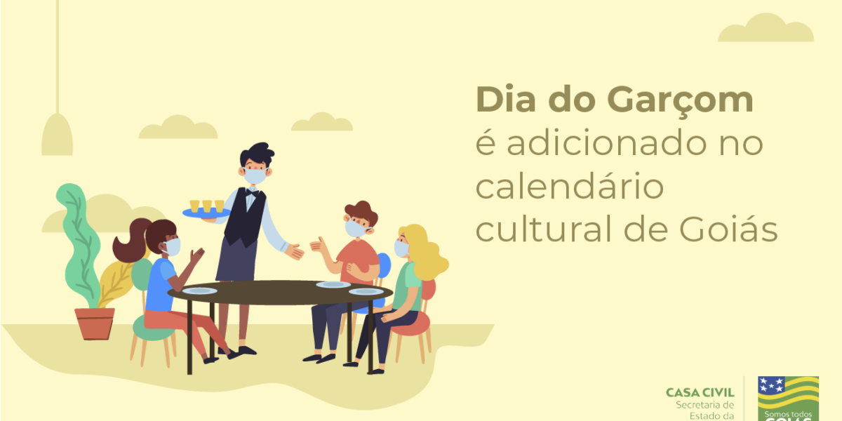 Governador Ronaldo Caiado sanciona o Dia do Garçom em Goiás