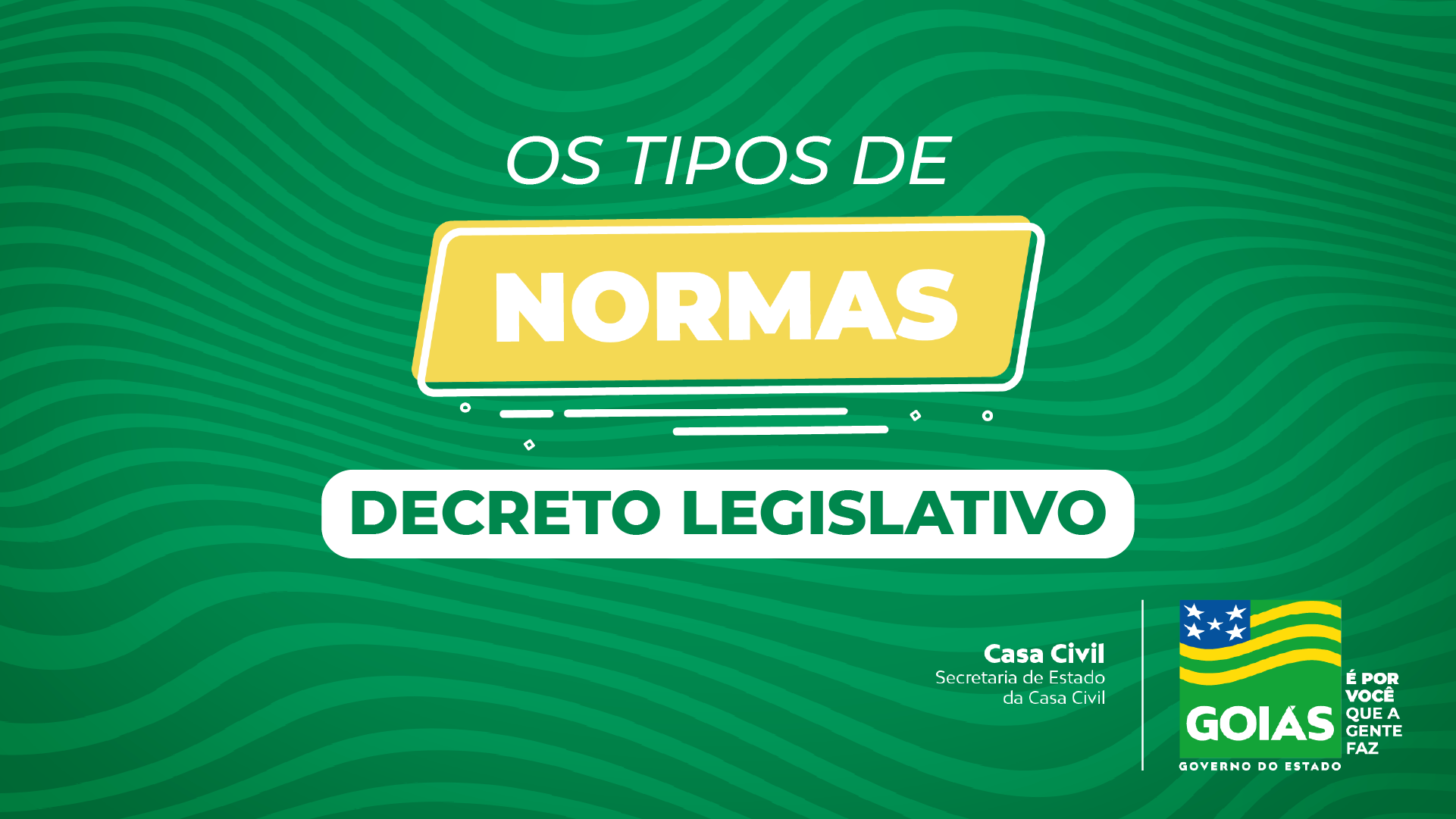 Iniciativa da SECC busca esclarecer, de forma simples e direta, as normas vigentes e a legislação em Goiás por meio de uma série de vídeos didáticos