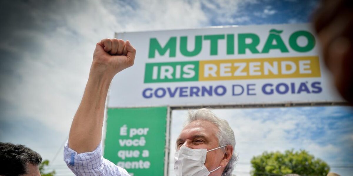 “Enquanto eu for governador, o Mutirão vai percorrer Goiás”