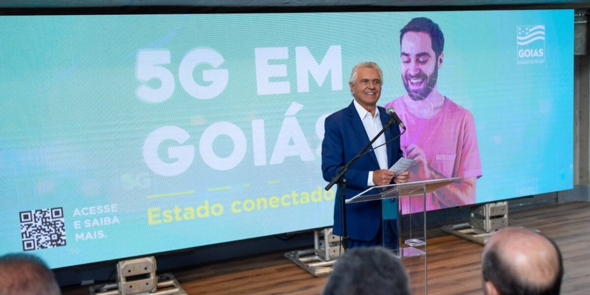 Caiado propõe parceria a municípios para que Goiás lidere implantação do 5G no Brasil