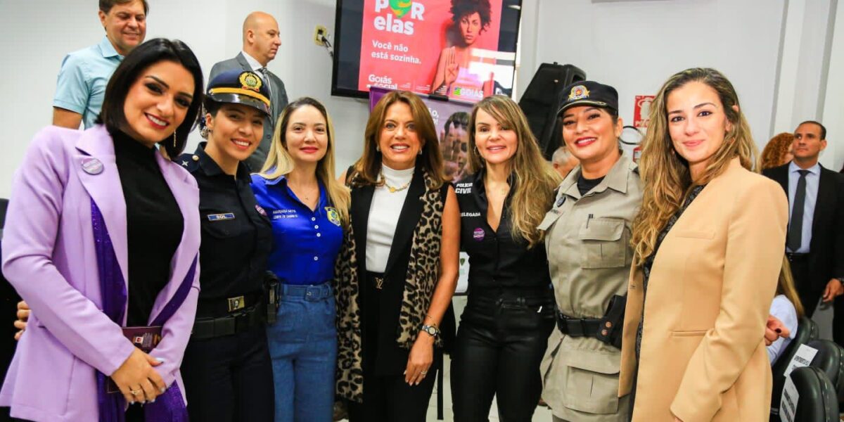 “Governo de Goiás trabalha todos os dias para enfrentar e acabar com a violência doméstica”, diz Gracinha Caiado no lançamento do Goiás por Elas