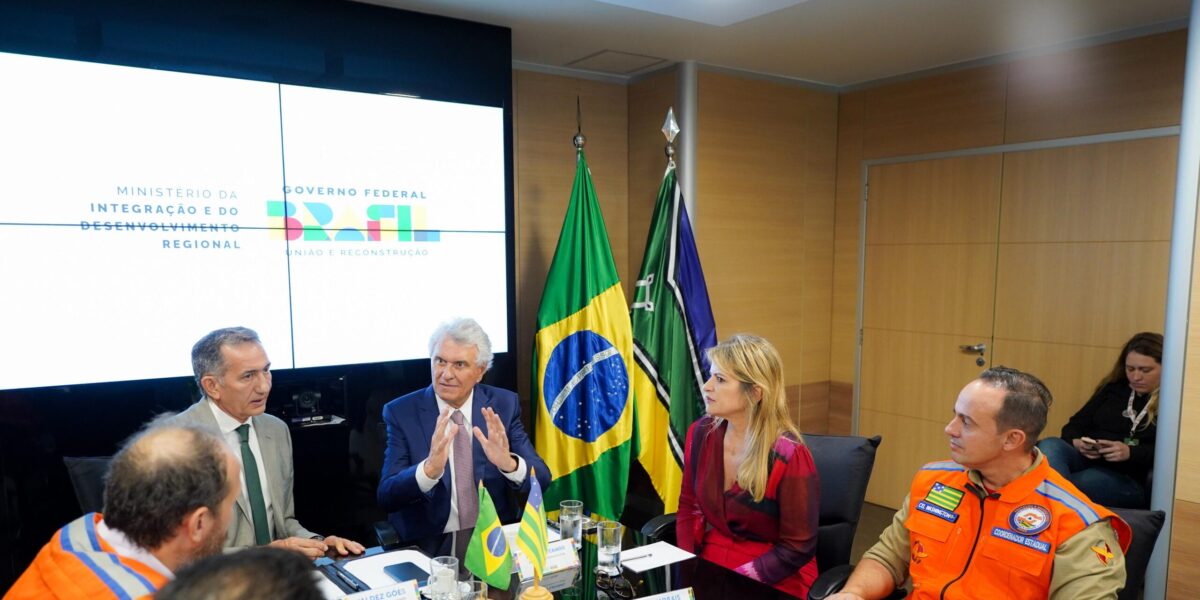 Em Brasília, Caiado busca apoio para combate às consequências da estiagem em Goiás