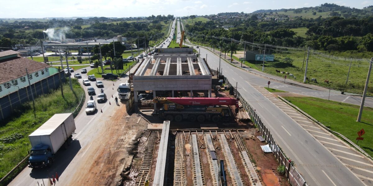 Obras do Viaduto Portal da Fé chegam a 30% de execução em Trindade