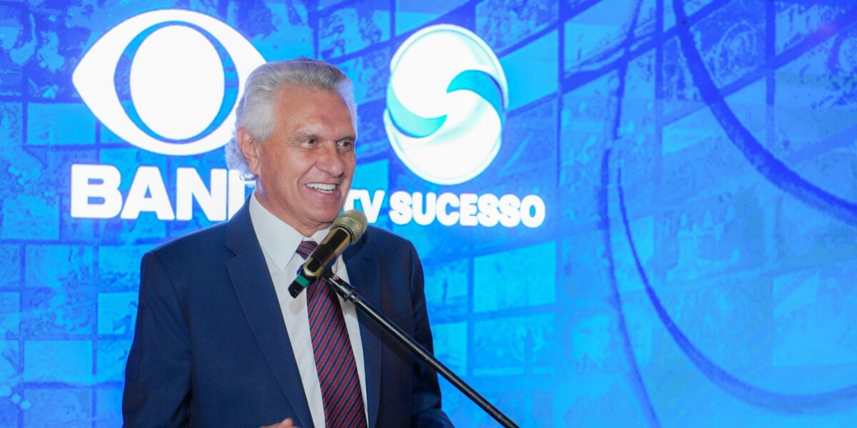 “Goiás está ainda mais representado na telecomunicação”, diz Caiado no lançamento de nova emissora