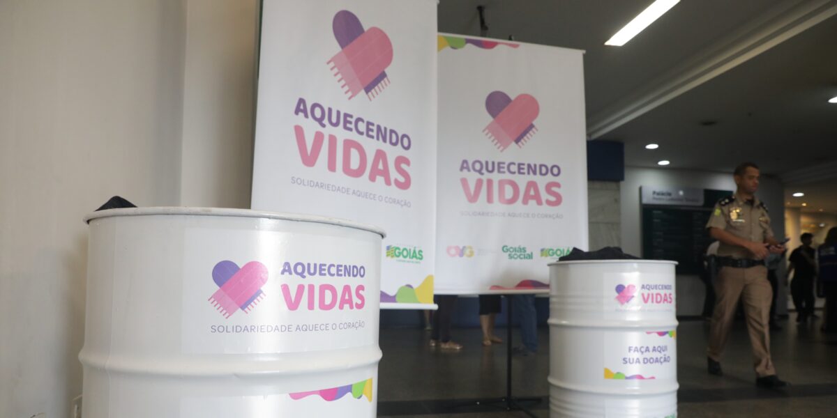 Goiás Social inicia arrecadação de cobertores e agasalhos para Campanha Aquecendo Vidas 2024