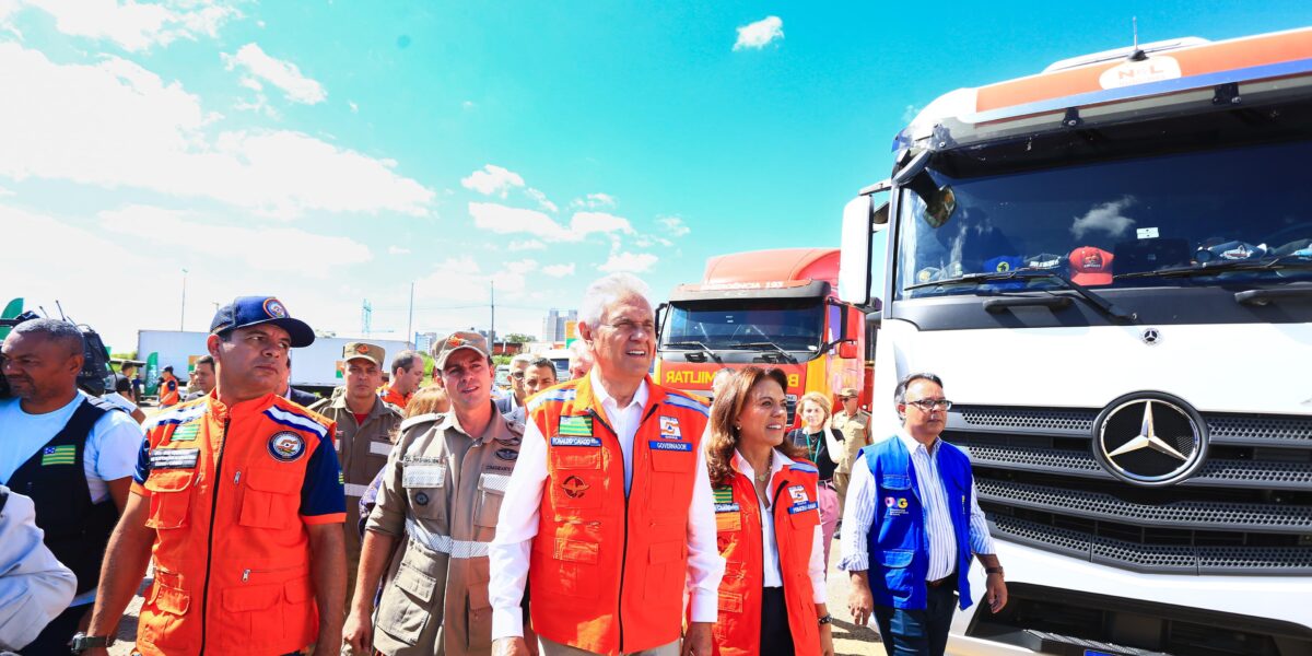 Goiás envia 16 carretas e 200 toneladas de donativos aos gaúchos
