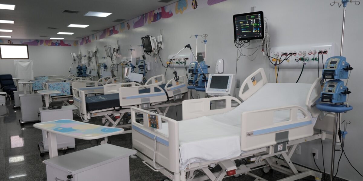 Governo de Goiás amplia em 124% número de leitos de UTI e enfermaria desde 2019