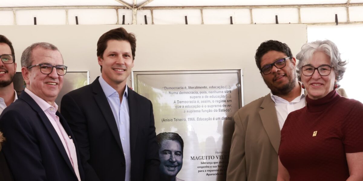 Daniel Vilela destaca legado de Maguito na inauguração de campus da UFG em Aparecida