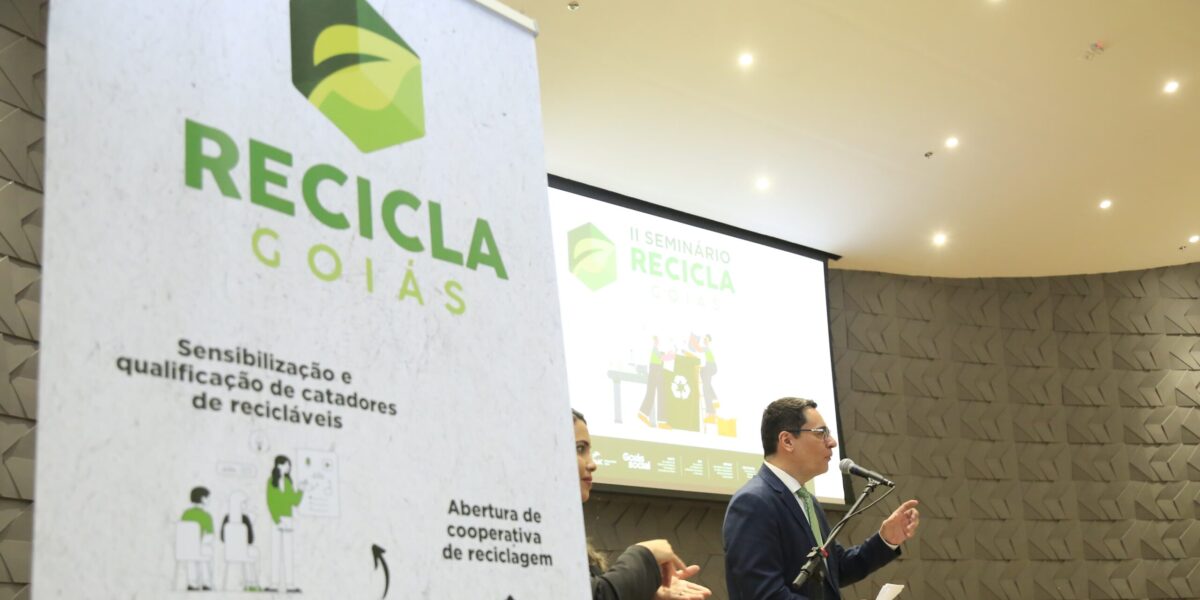 Governo de Goiás avança na agenda ESG e apresenta resultados do Recicla Goiás