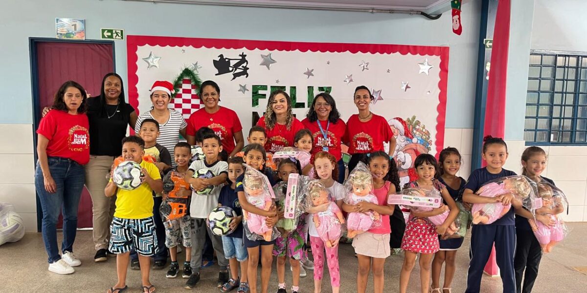 Natal do Bem leva alegria para 114 mil crianças do Entorno do Distrito Federal