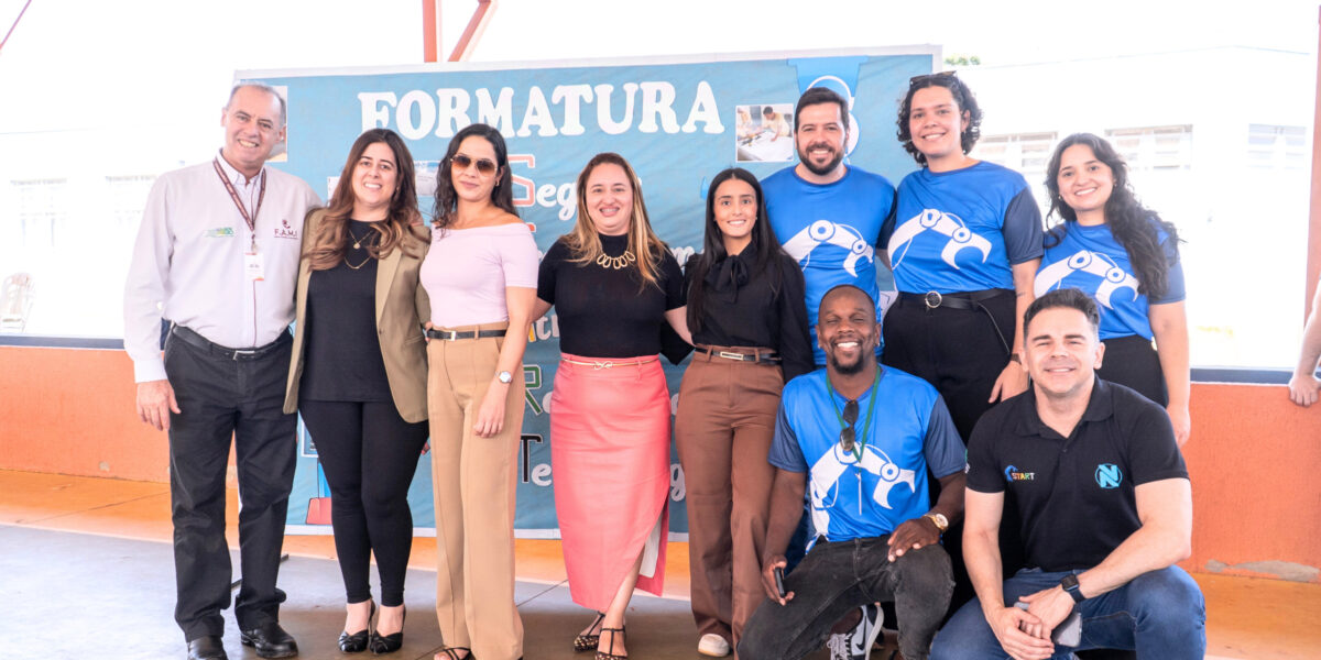 Goiás Social certifica jovens do sistema socioeducativo em cursos de robótica e tecnologias avançadas