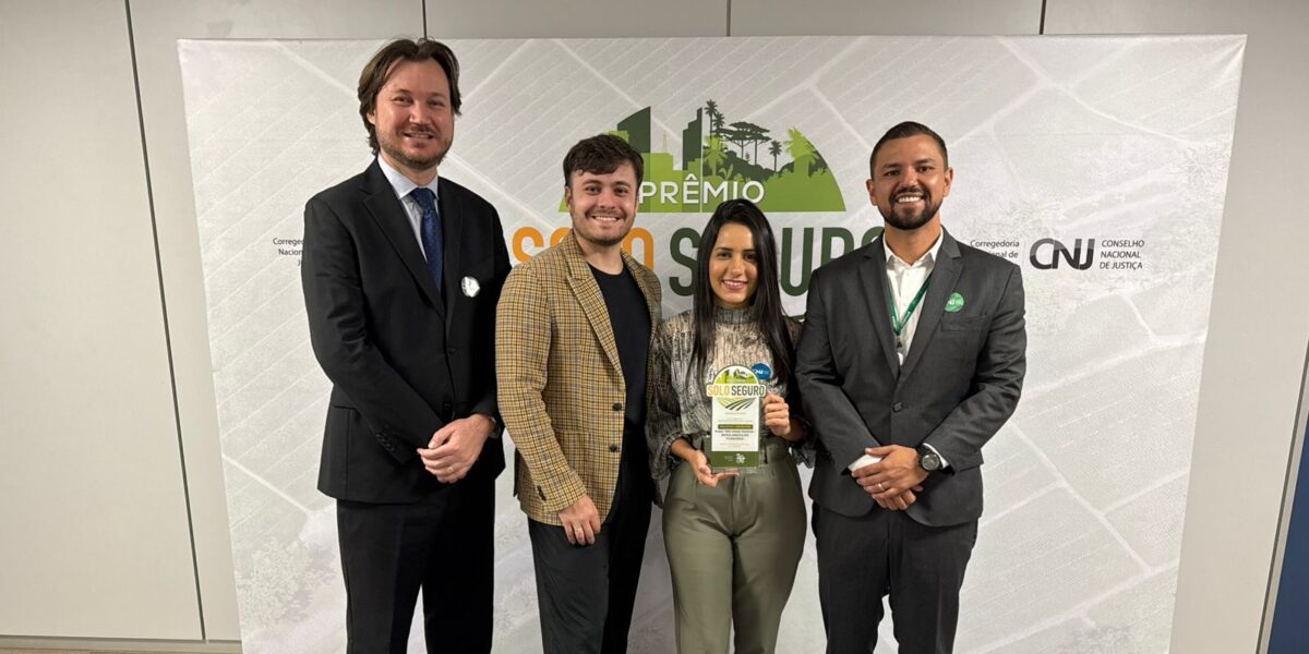 Programa habitacional do Governo de Goiás é premiado pelo Conselho Nacional de Justiça