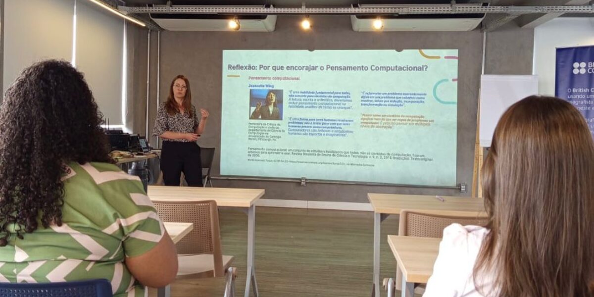 Goiás abre inscrições para programa que capacita professores em pensamento computacional