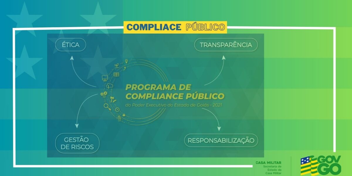 Programa de Compliance Público, do Governo de Goiás, gera economia.