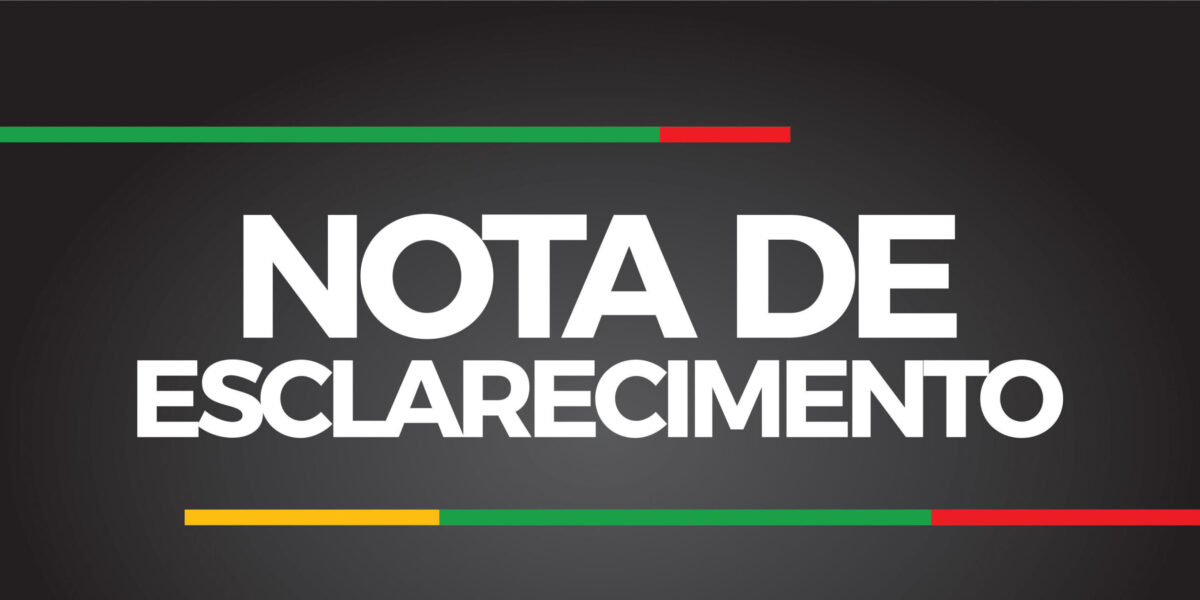 Nota de esclarecimento: Sobre o Banco de Alimento da Ceasa-GO