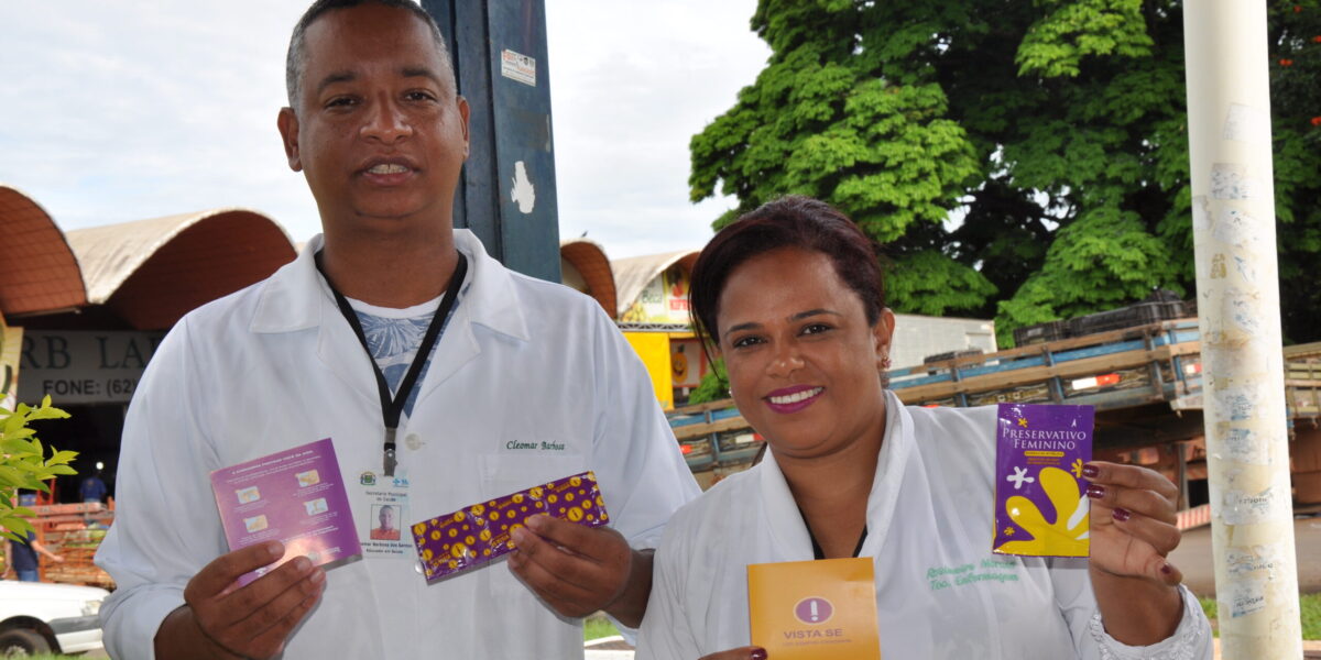 Secretaria Municipal de Saúde realiza campanha de prevenção de DSTs na Ceasa-GO