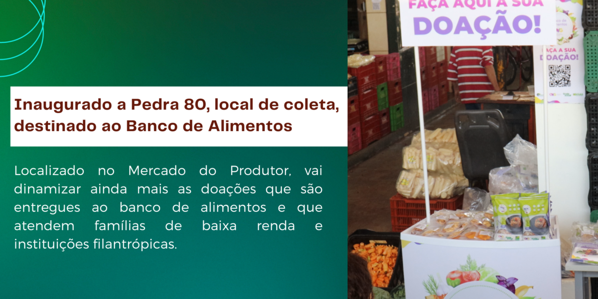 Ceasa/GO e Banco de Alimentos se unem para arrecadar mais donativos