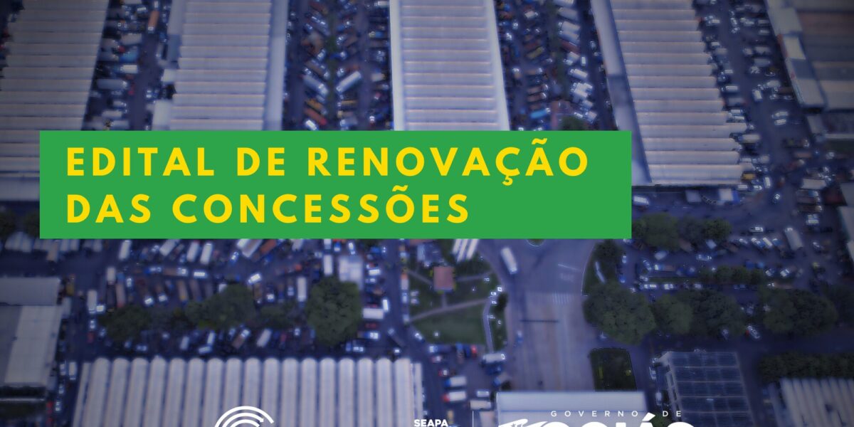 Está aberto o edital para renovação das concessões de áreas do entreposto