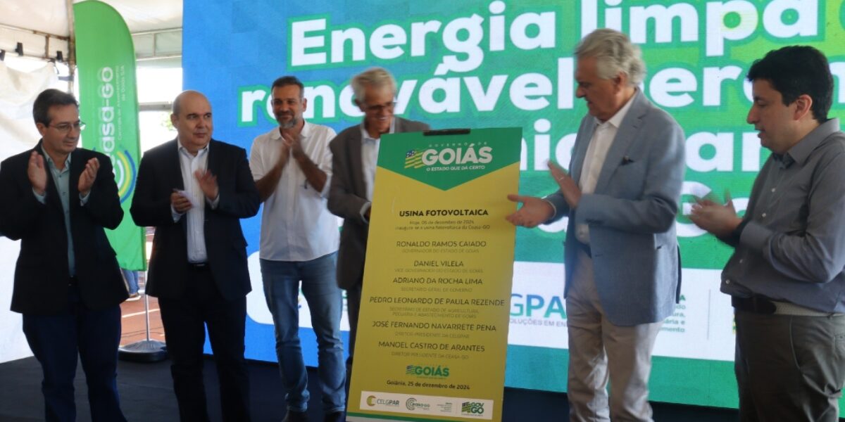 Ceasa-GO inaugura usina fotovoltaica e gera uma economia de 34 milhões ao ano