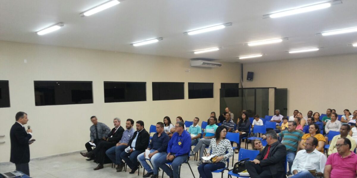 Audiência Pública do CETRAN-GO na Prefeitura de Padre Bernardo
