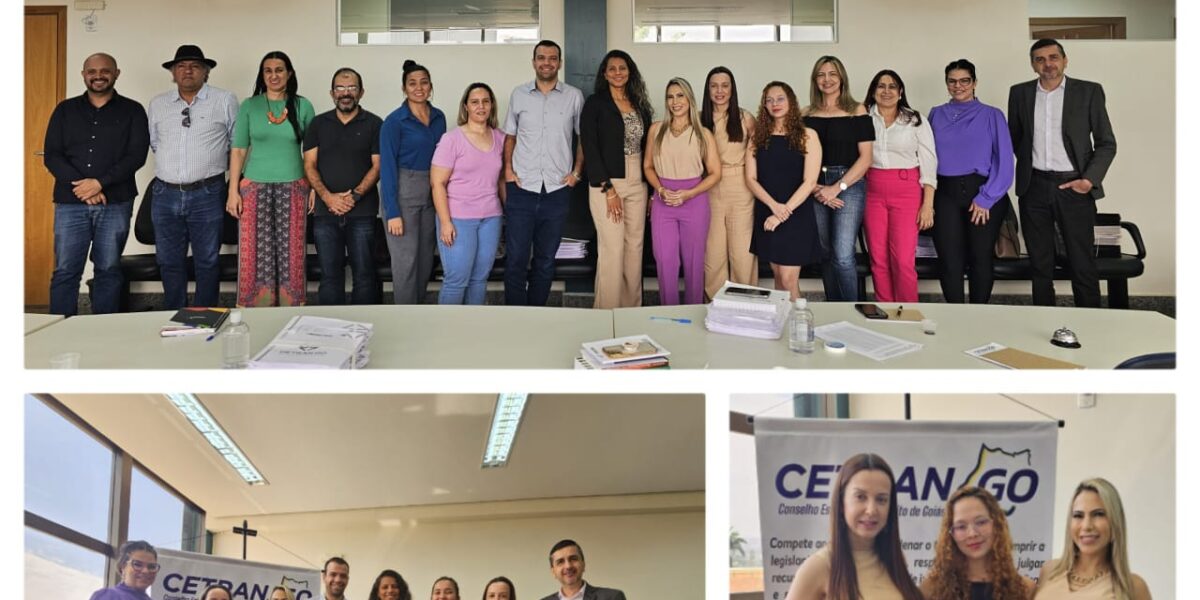 A Dra. Nayara Coimbra recebeu a visita das representantes da comissão de advogados de trânsito da OAB/GO, Dra. Fabiana Chiareloto e Dra. Eliane Nogueira Santos.