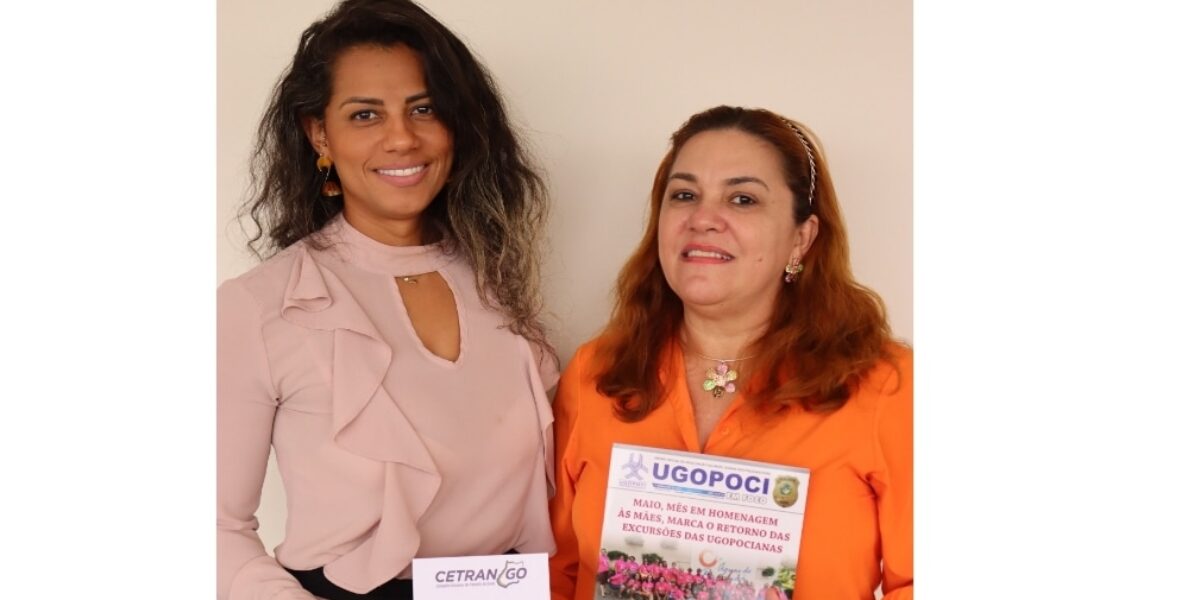 Dra. Nayara Coimbra, reuniu-se com a Presidente Nelma Felix, da União Goiana dos Policiais Civis (UGOPOCI), na sede do CETRAN/GO.